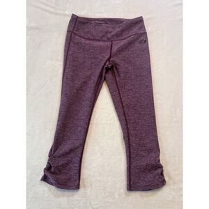 The North Face Women's Pulse Capri Tight TNT Heather Purple Small Petite